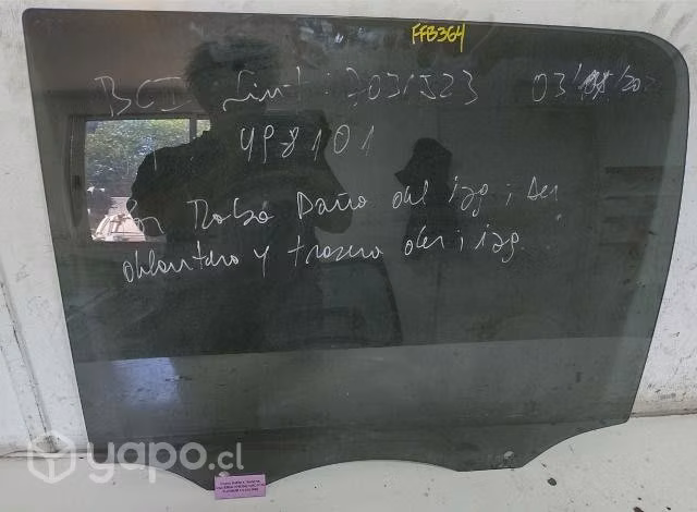 Vidrio Puerta Tras izq (FFB364) Ford F150 Platin