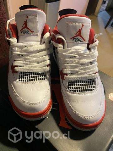 Zapatillas jordan 4 retro fire red - Imagen 2