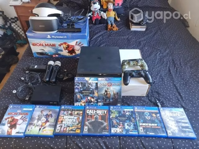 Playstation 4 + RV + JUEGOS