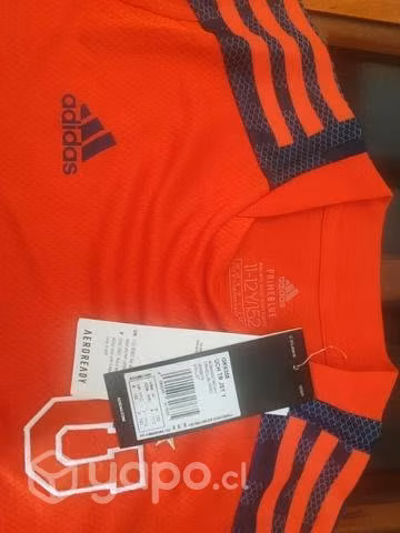 U de Chile polera infantil T:2021 talla 11/12 años