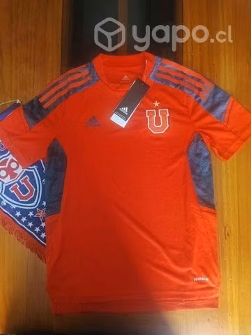 U de Chile polera infantil T:2021 talla 11/12 años