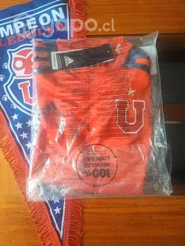 U de Chile polera infantil T:2021 talla 11/12 años