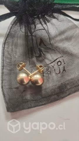 Aros de oro