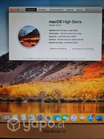 2 Macbook Air 13 y macbook Pro Mohave
