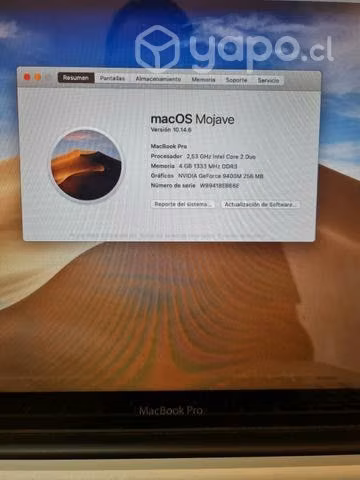 2 Macbook Air 13 y macbook Pro Mohave