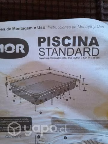 Piscina restangular nueva 3 mts - Imagen 4