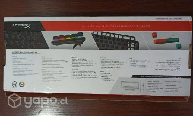 HyperX alloy origins 65