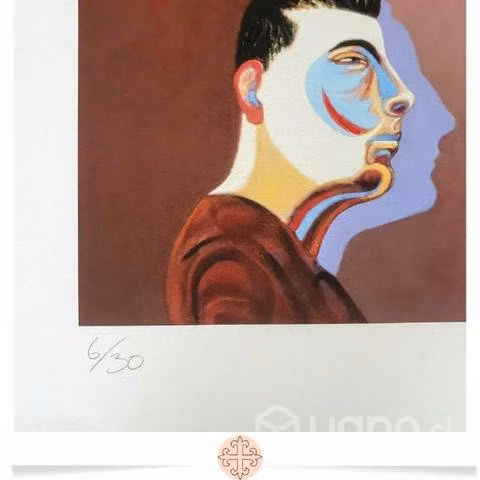 Grabado Gonzalo Cienfuegos* Firmado y Enumerado