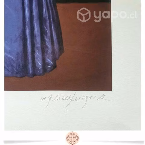 Grabado Gonzalo Cienfuegos* Firmado y Enumerado