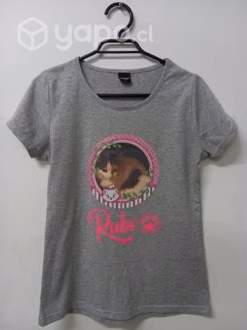 Poleras estampadas personalizadas