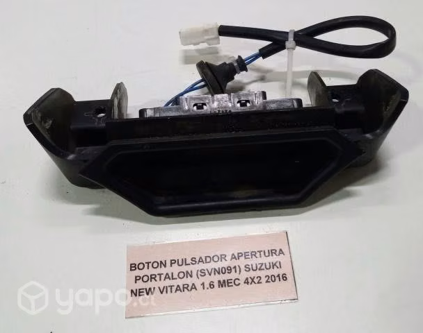 Boton Pulsador Apertura Portalon (SVN091) Suzuki n
