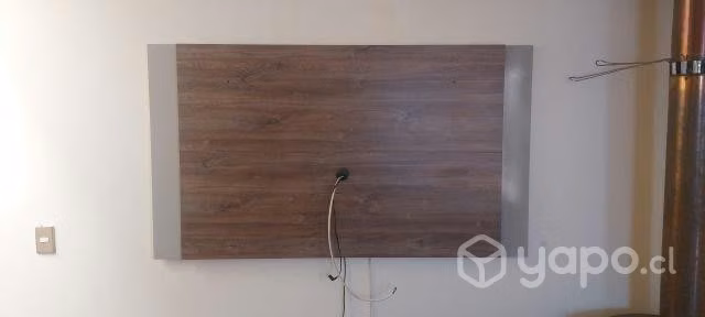 Panel + soporte tv + rack