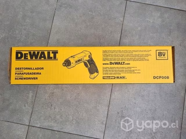 Atornillador Inalambrico 8V, 45 accesorios Dewalt - Imagen 5