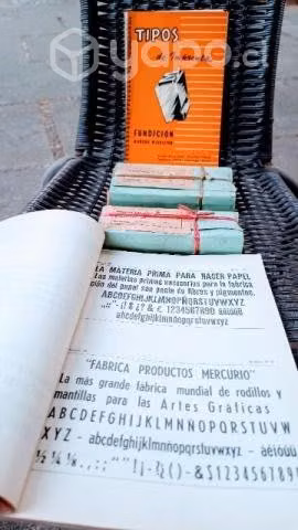 Materiales Gráficos para encuadernadores e Imprent