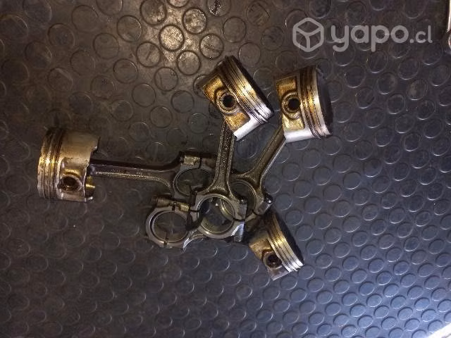 Pistones con bielas chevrolet spark lt motor 1.0