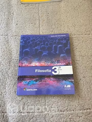 Libro de Filosofía 3ro medio