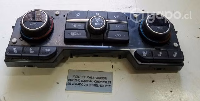 Control Calefacción 84692240 (CSC084) Chevrolet Si