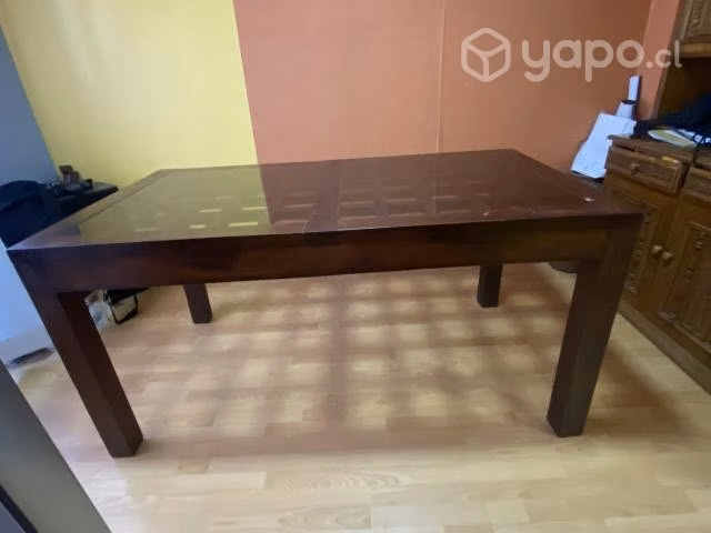 Comedor de madera de roble 6 sillas - Imagen 5