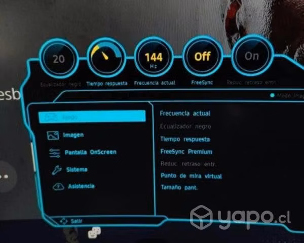 Monitor odyssey G5 27'' 165hz