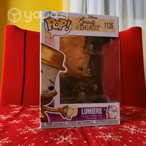 Funko Pop Lumiere La Bella y la Bestia Disney 1136