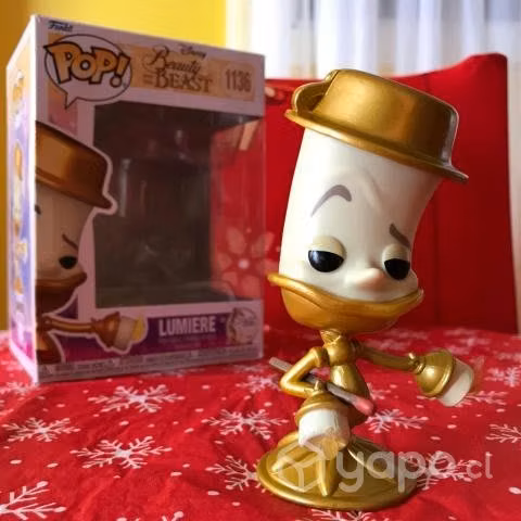 Funko Pop Lumiere La Bella y la Bestia Disney 1136