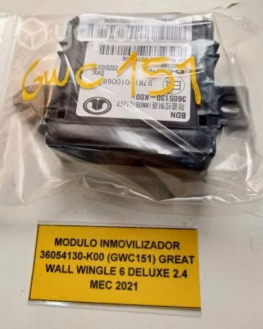 Modulo Inmovilizador 36054130-K00 (GWC151) Great W