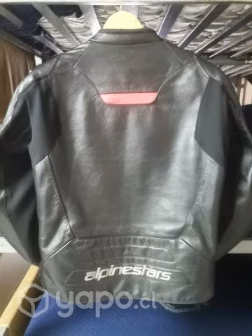 Chaqueta de cuero alpinestar v2