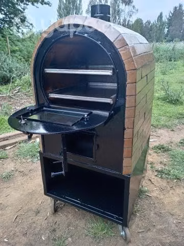 Horno rustico de barro