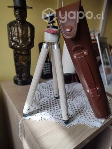 Tripode vintage con estuche