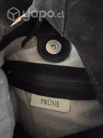 Cartera negra gamuza PRUNE - Imagen 2