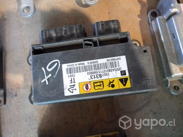Chevrolet spark gt modulo airbag envio regiones