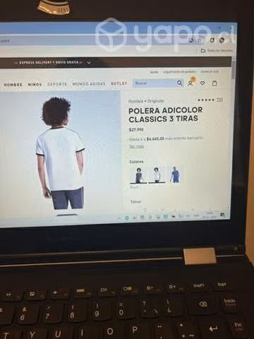 Polera adidas -talla s - Imagen 5
