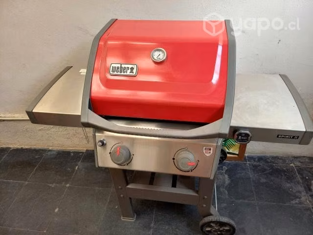 Parrilla a gas marca weber