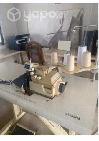 Maquina overlok 5 hilos geosofia