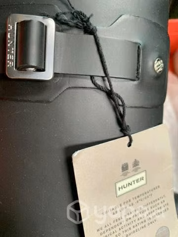 Original bota hunter negra embalada