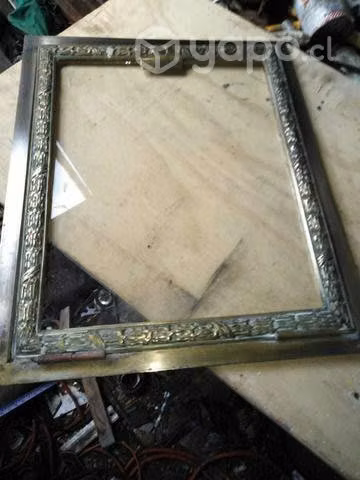 Estufa rocker y marco de nicho de bronce 40 c/u