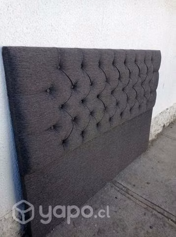Respaldo de dos plazas