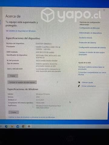 PC HP all in one i3 octava generación - Imagen 2