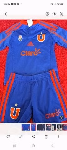 Polera y short original de la u