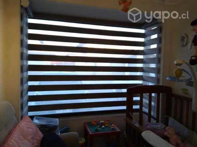 Cortinas roller dúo traslúcida / D y N