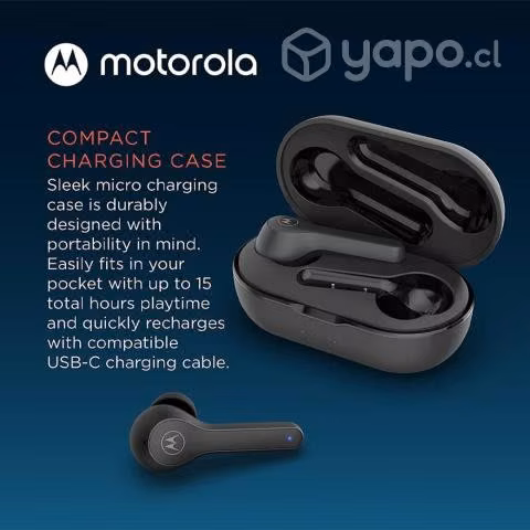 Audífonos Motorola Buds 85 True Wireless IPX5