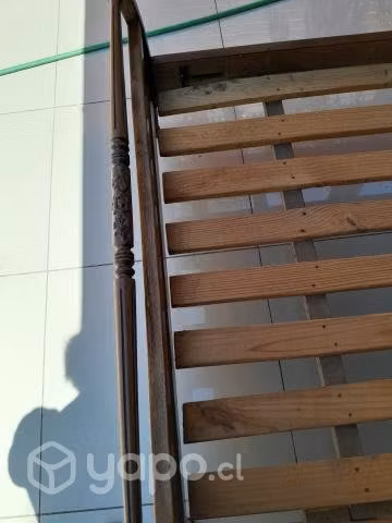 Cama vendo 1,5 plaza