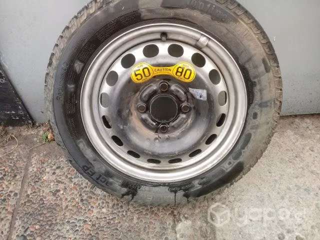 Neumatico de repuesto 4 hoyos