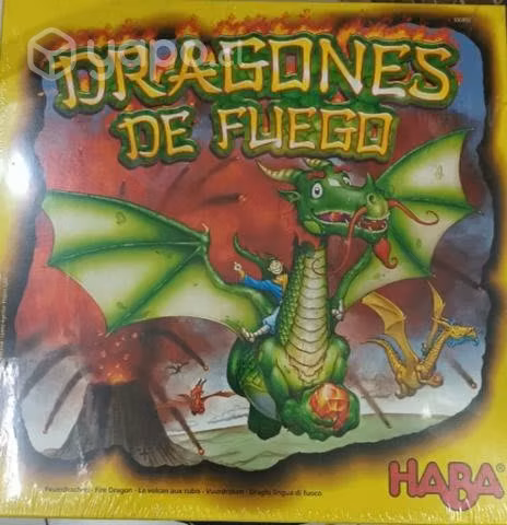 Dragones de fuego, juego de mesa NUEVO¡