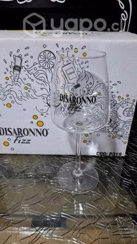 Copas vidrio y plastico