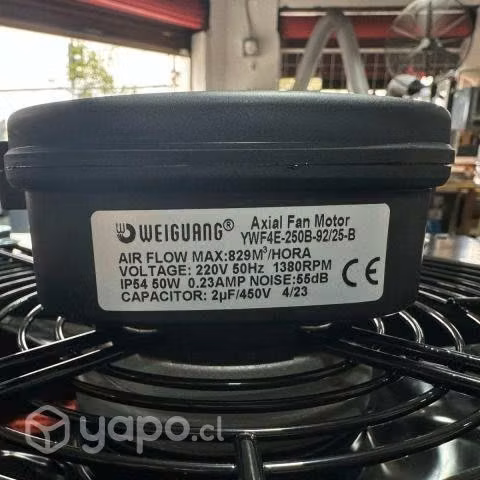 Extractor axial ywf-4e-250-b-92/25-b