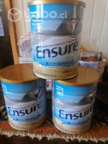 Tarros de ensure nuevos y sellados