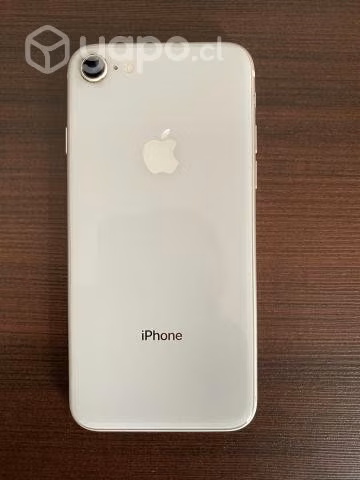 IPhone 8, 64GB, color plata, excelente condiciones