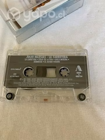 Casete Julio Iglesias La Carretera