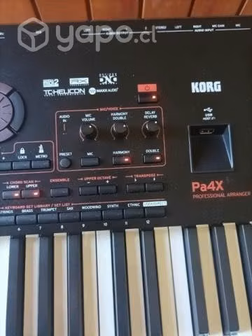 Teclado arreglador Profesional Korg PA 4X